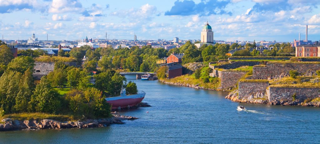 Suomenlinna (Sveaborg) fortress in Helsinki, Finland