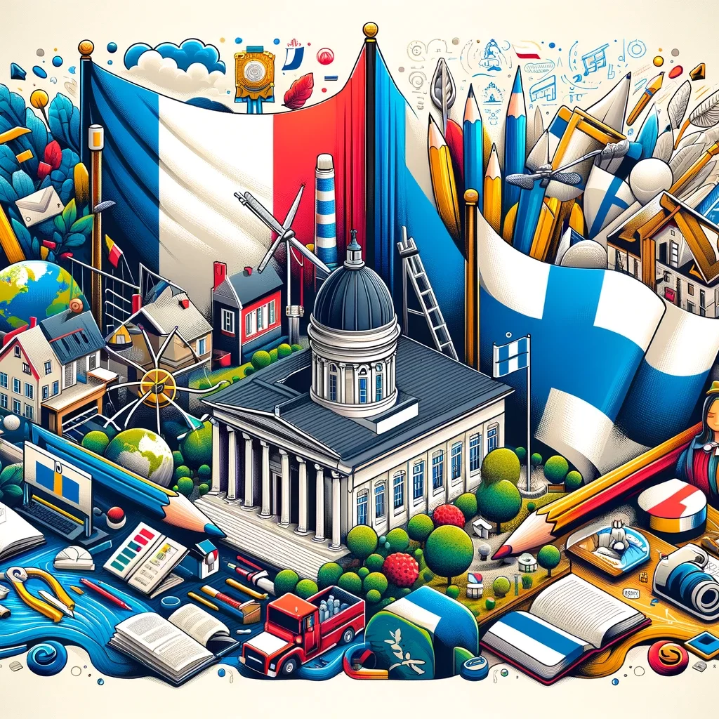 DALL·E-2024-02-20-15.15.27-Create-a-banner-image-that-showcases-the-educational-collaboration-between-France-and-Finland-featuring-a-balance-of-simplicity-and-recognizability.-